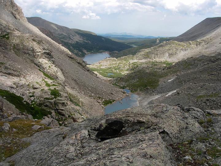 View back to tarn+Isabel+Long Lake